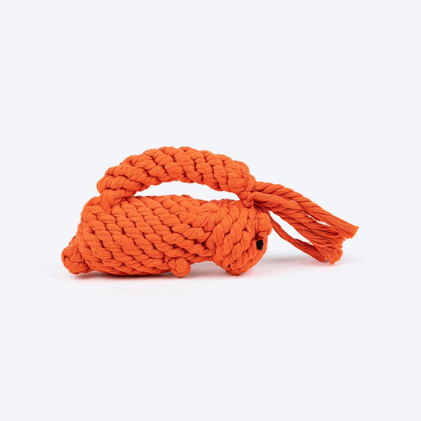 HUFT Tuggables Squirrel Rope Toy For Dog - Orange - Heads Up For Tails