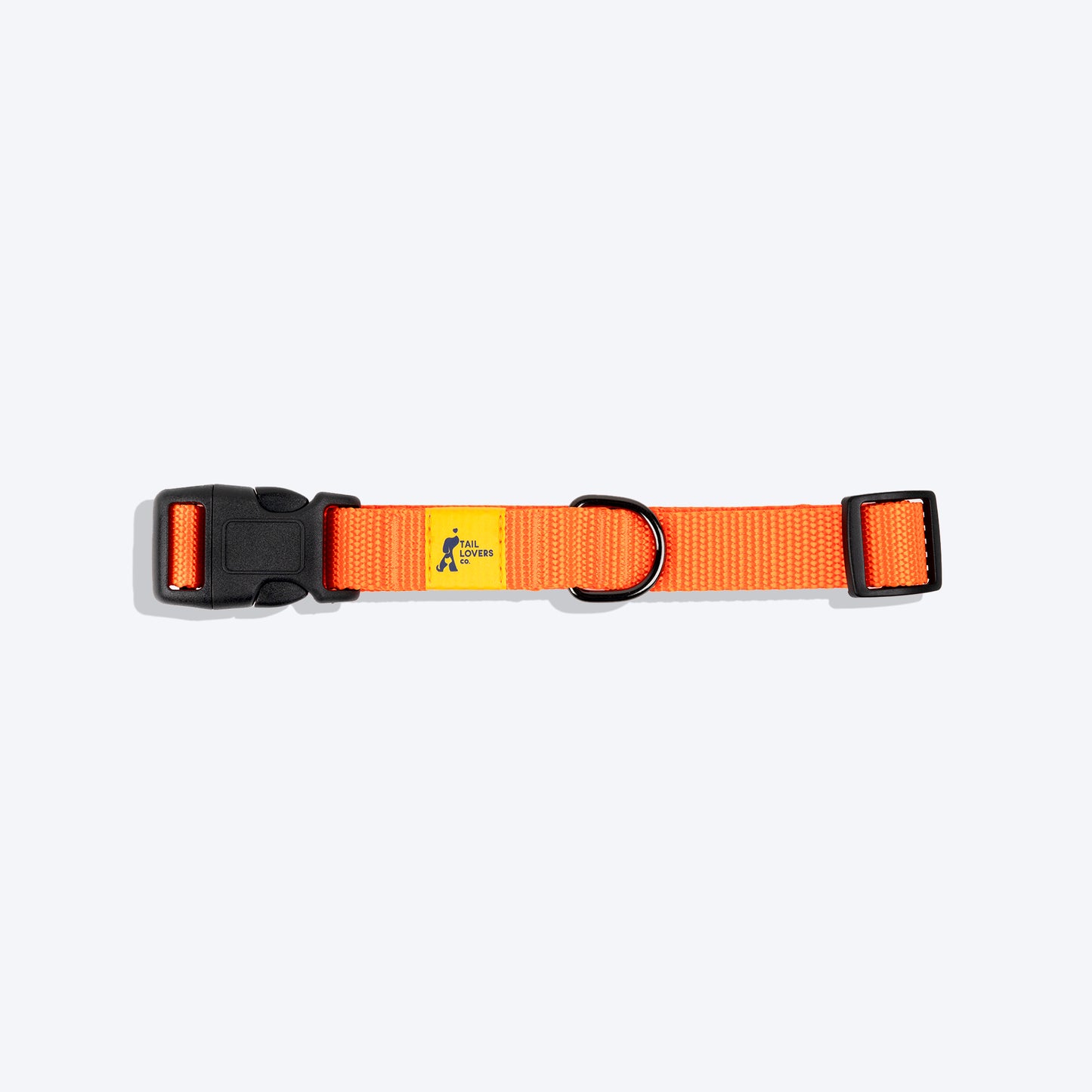 TLC Basic Collar For Dog - Orange - Heads Up For Tails