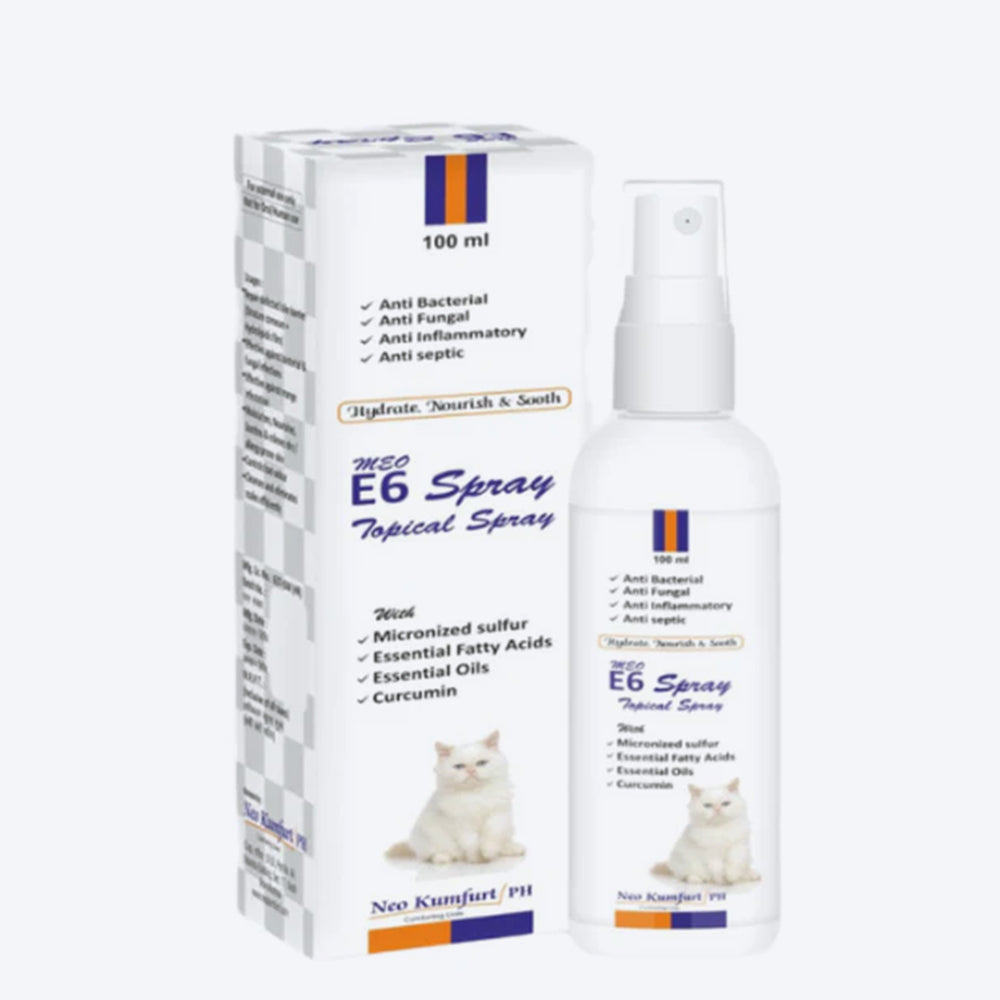Neo Kumfurt MEO E6 Spray For Cat - 100 ml - Heads Up For Tails