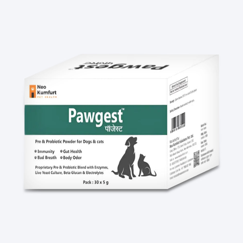 Neo Kumfurt Pawgest Sachets For Dog & Cat - 30 x 5 gm - Heads Up For Tails