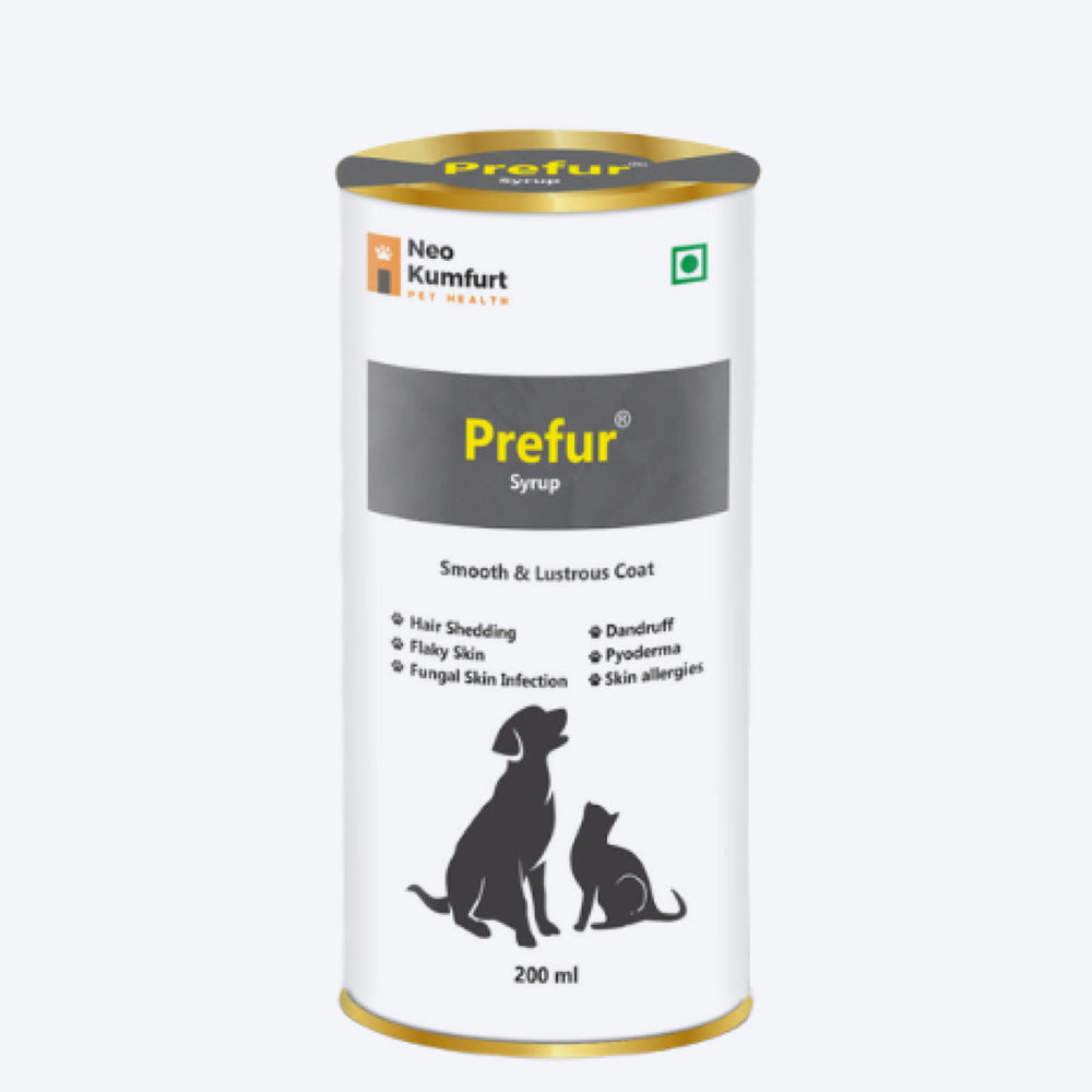 Neo Kumfurt Prefur Syrup For Dog & Cat - 200 ml - Heads Up For Tails