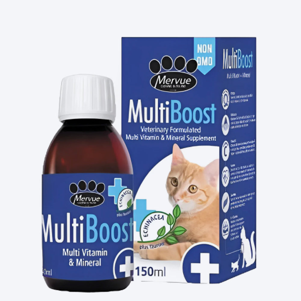 Opus Pet Multi Boost Liquid Supplement For Cat - 150 ml - Heads Up For Tails