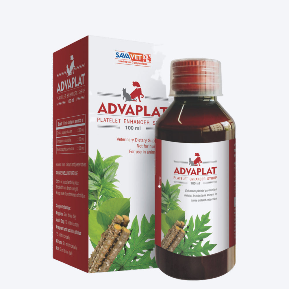 Savavet Advaplat Syrup For Dog & Cat - 200 ml - Heads Up For Tails