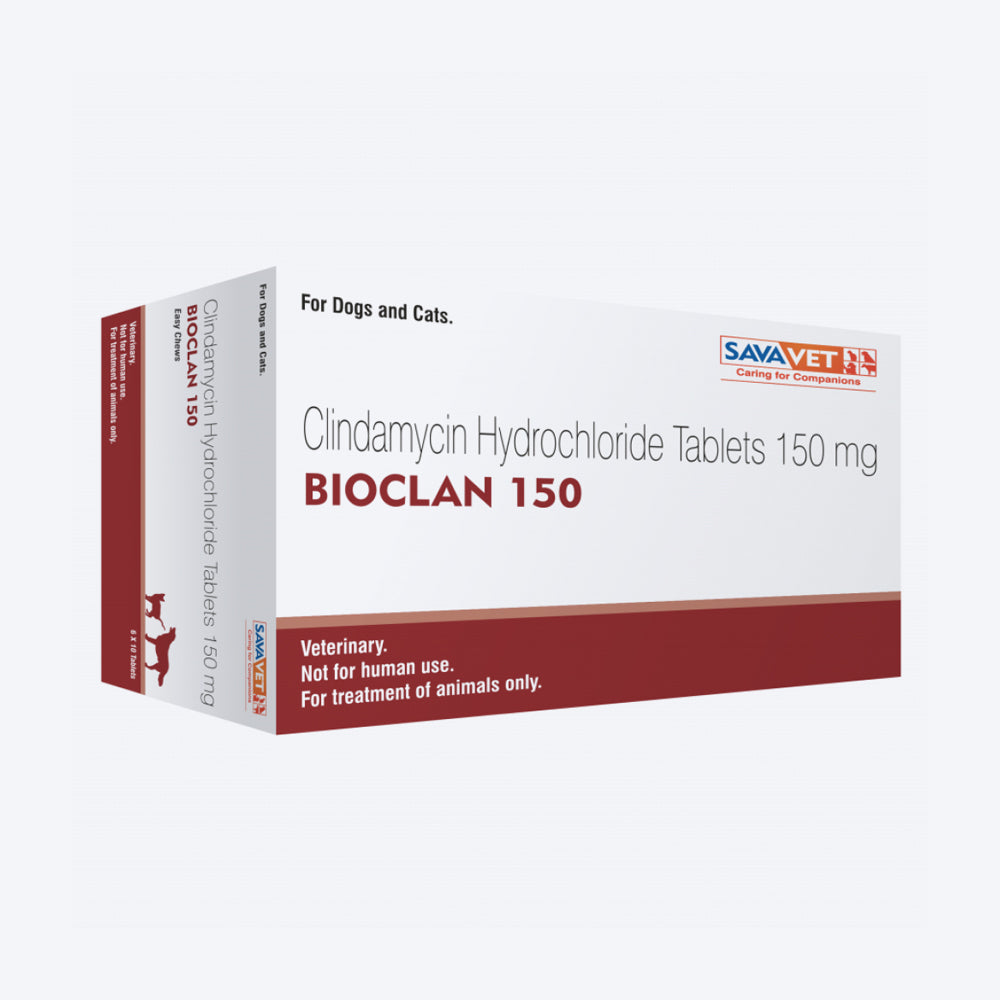 Savavet Bioclan Antibiotic Tablets For Dog & Cat - 10 Tablets - Heads Up For Tails