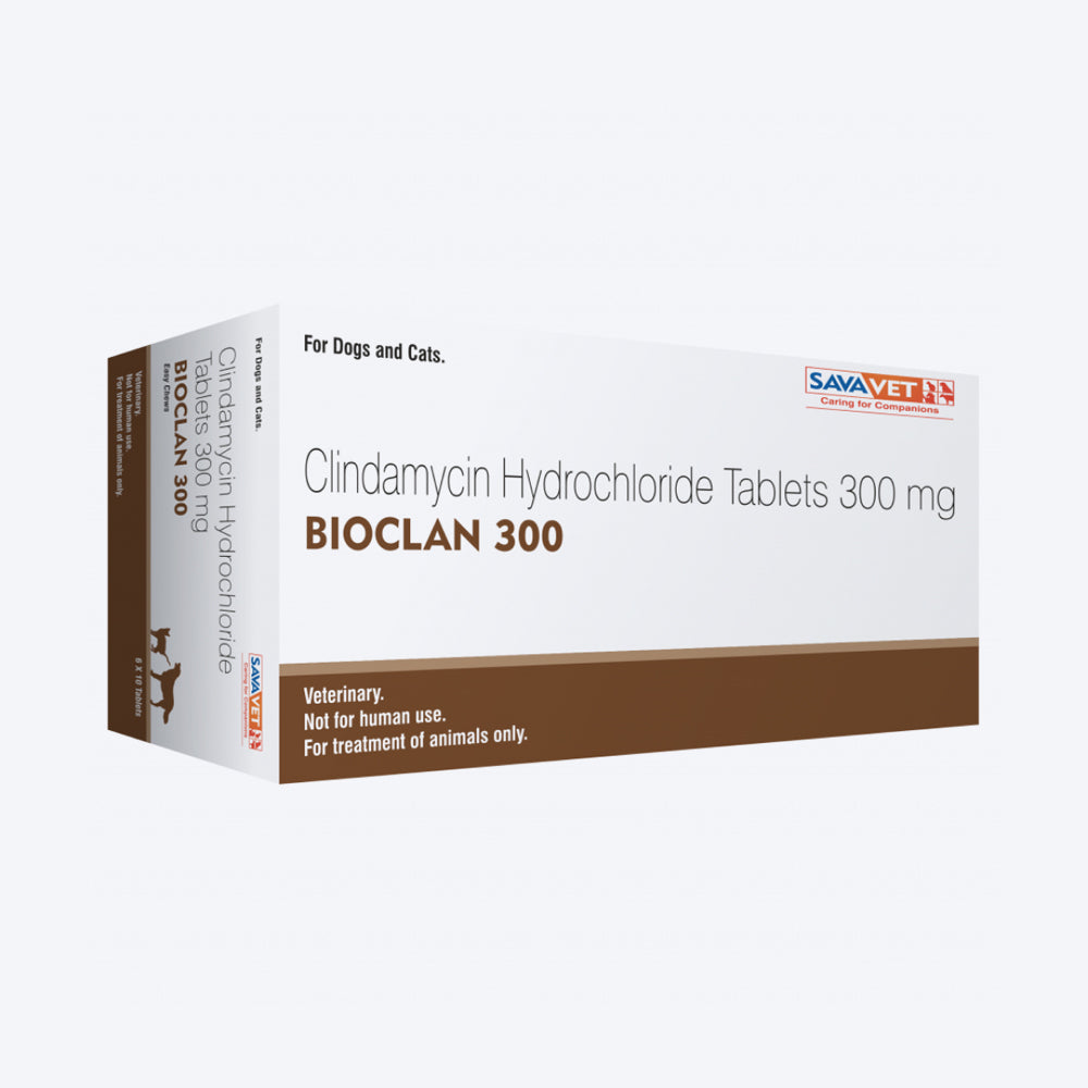 Savavet Bioclan Antibiotic Tablets For Dog & Cat - 10 Tablets - Heads Up For Tails