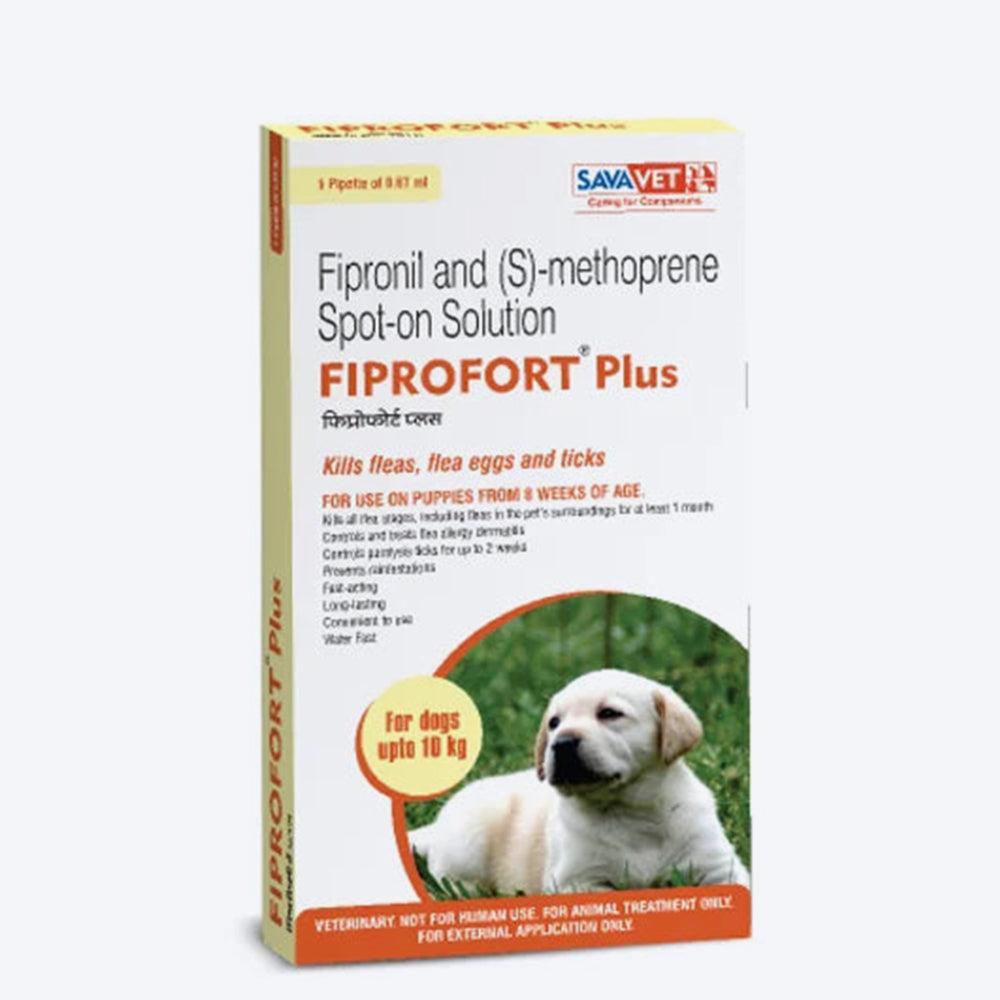 Savavet Fiprofort Plus Spot-on Flea & Tick Control For Dogs - Heads Up For Tails