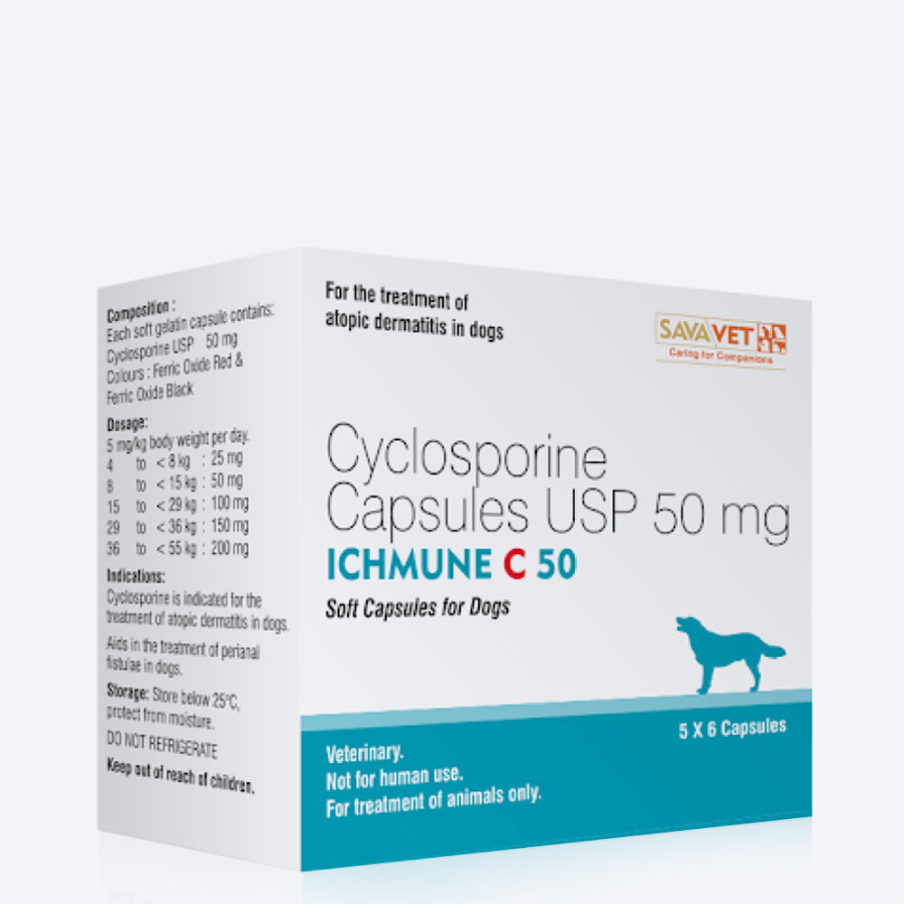 Savavet Ichmune C Tablets For Dog & Cat - 6 Tablets - Heads Up For Tails