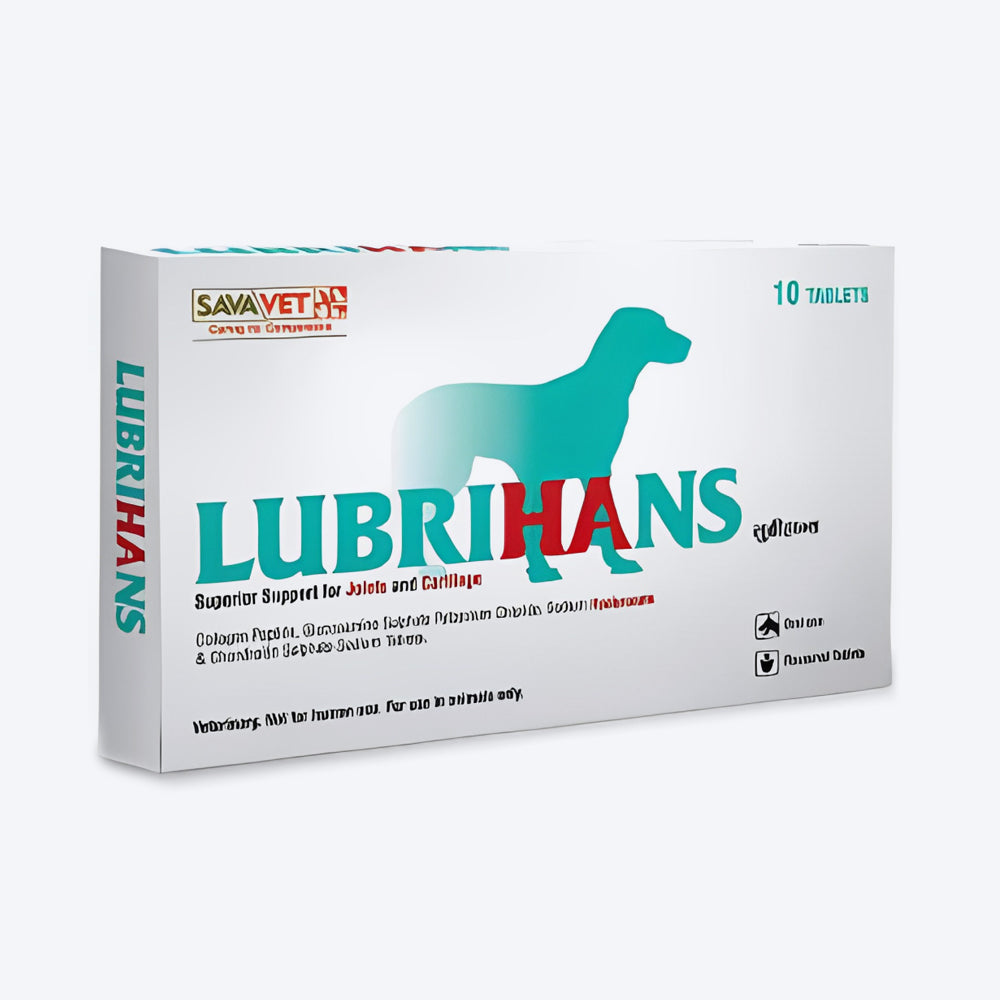 Savavet Lubrihans Tablets Joint Support For Dog & Cat - 10 Tablets - Heads Up For Tails