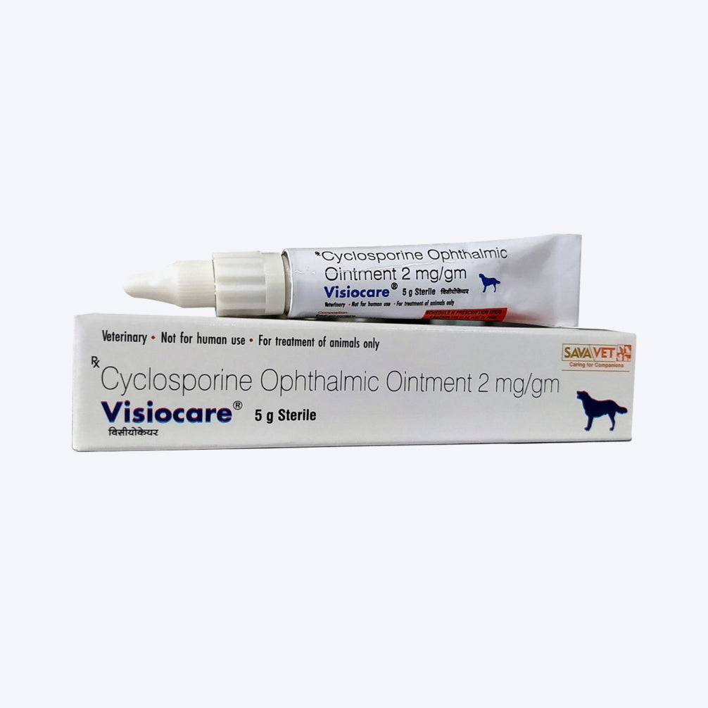Savavet Visiocare Ointment Eye Care For Dog & Cat - 5 gm - Heads Up For Tails