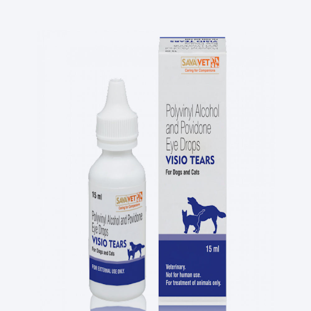 Savavet Visiotears Eye Drops For Dog & Cat - 15 ml - Heads Up For Tails
