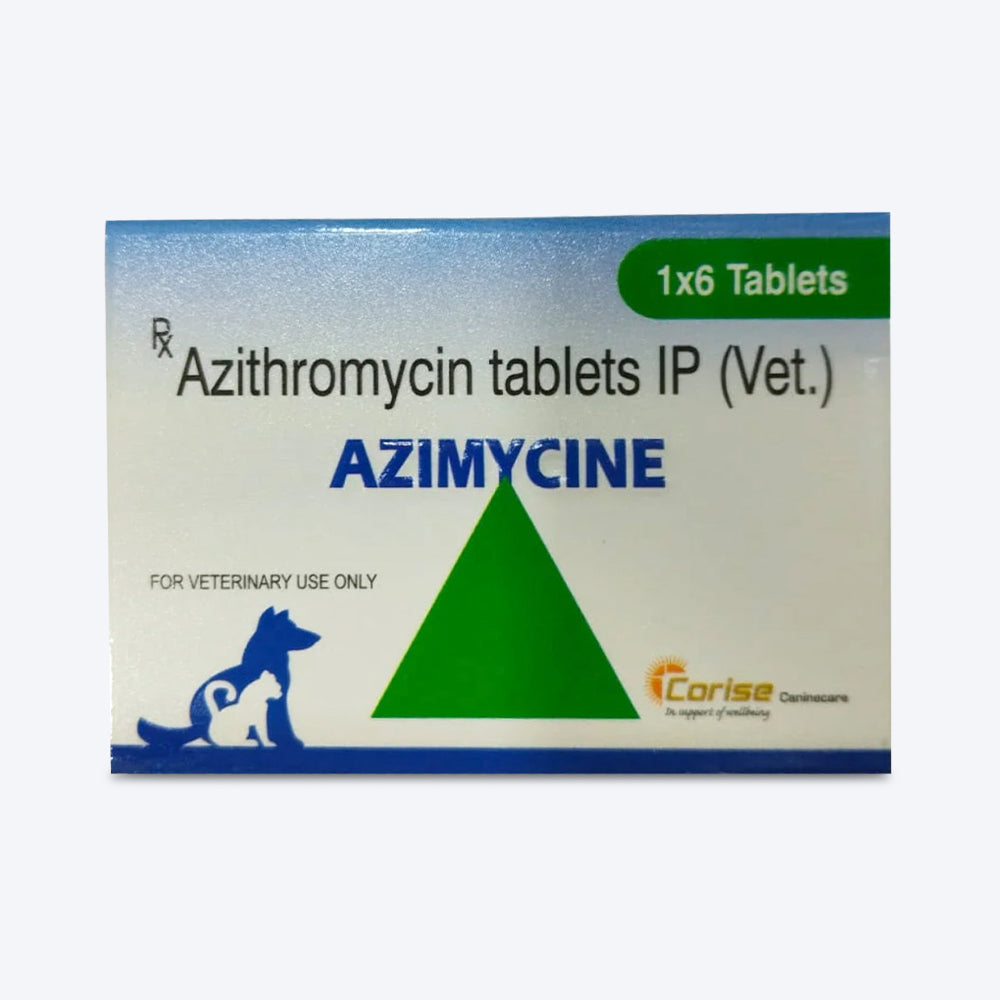 Corise Azimycin Tablets For Dog & Cat - 6 Tablets - Heads Up For Tails