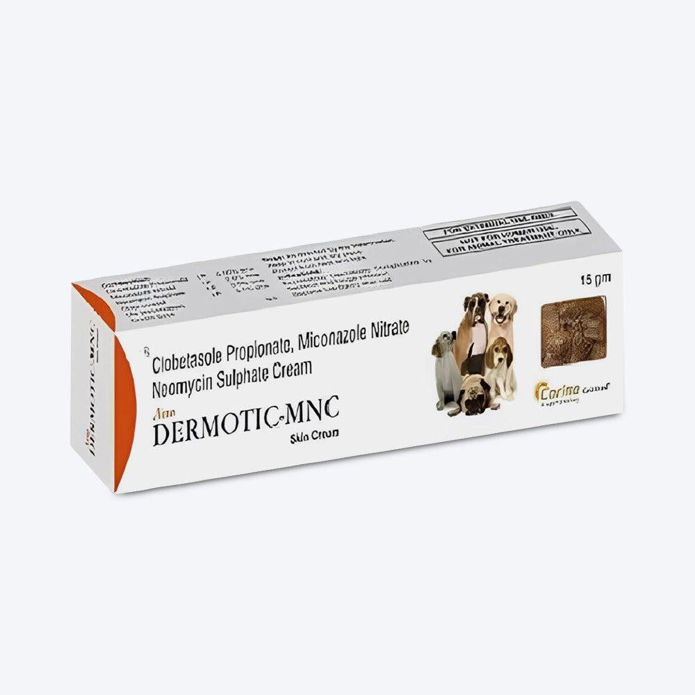 Corise Dermotic MNC Cream For Do & Cat - 15 gm - Heads Up For Tails