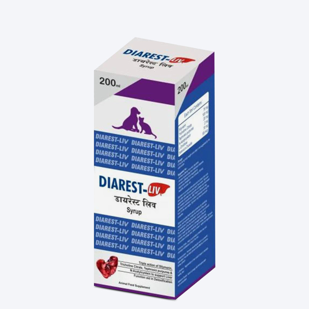 Corise Diarest Liv Oral Solution For Dog & Cat - 200 ml - Heads Up For Tails