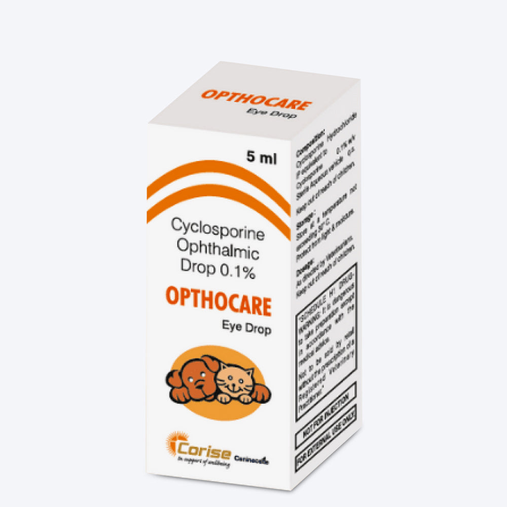 Corise Opthocare Eye Drops For Dog & Cat - 5 ml - Heads Up For Tails