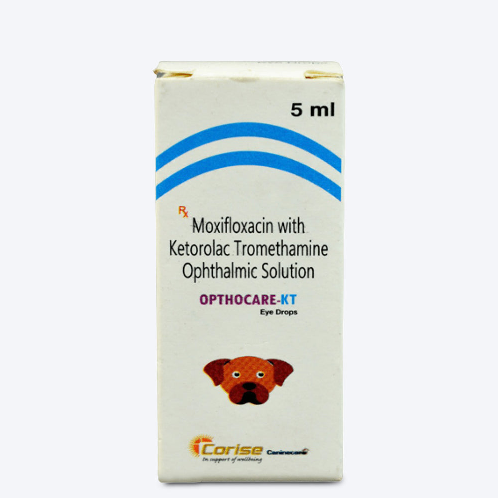 Corise Opthocare Kt Eye Drops For Dog & Cat - 5 ml - Heads Up For Tails