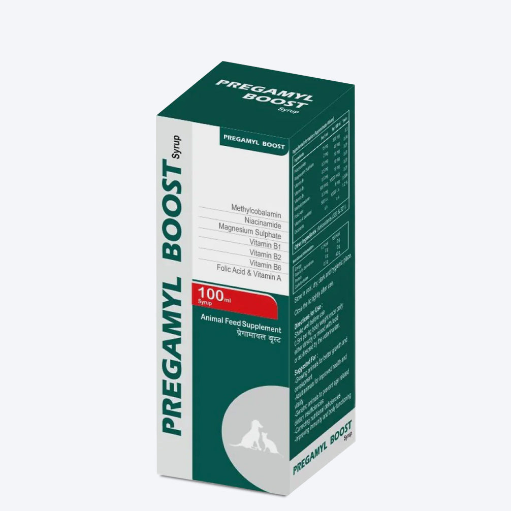 Corise Pregamyl Boost Syrup For Dog & Cat - 100 ml - Heads Up For Tails