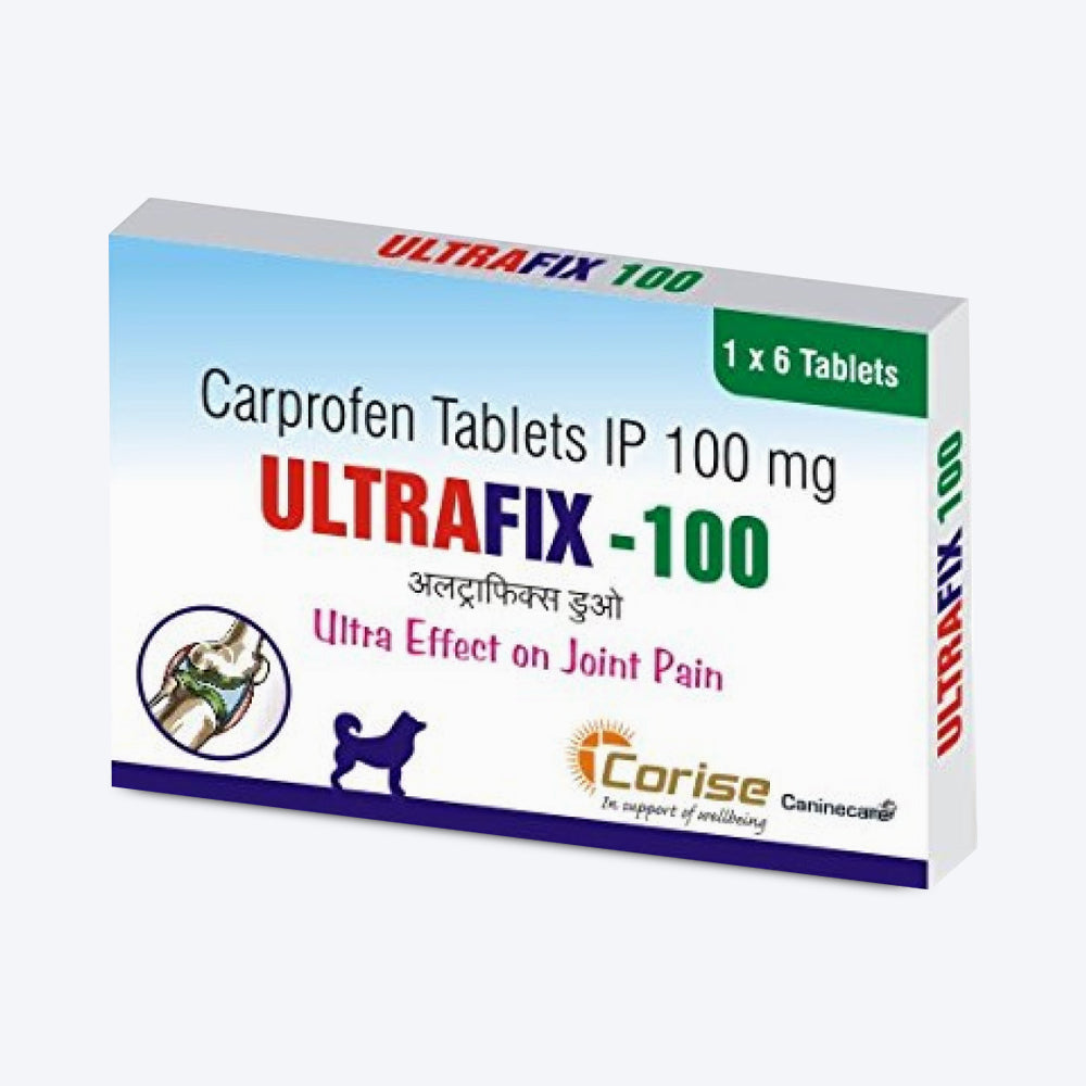 Corise Ultrafix 100Mg Duo Tablets For Dog & Cat - 2x6 Tablets - Heads Up For Tails