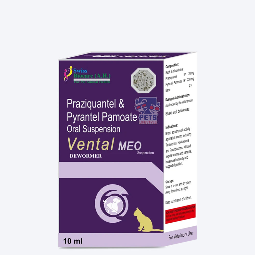 Corise Vental Meo Suspension For Dog & Cat - 10 ml - Heads Up For Tails