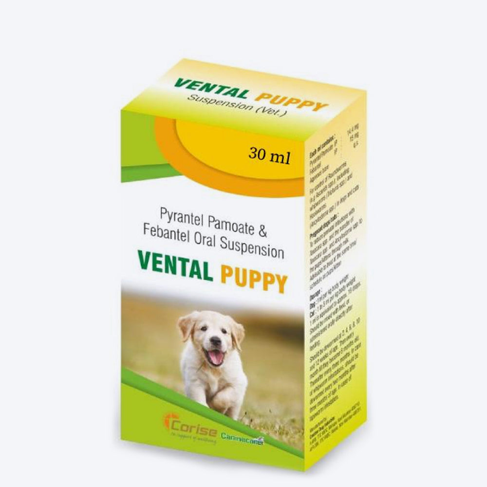 Corise Vental Puppy Syrup For Puppies - 30 ml - Heads Up For Tails