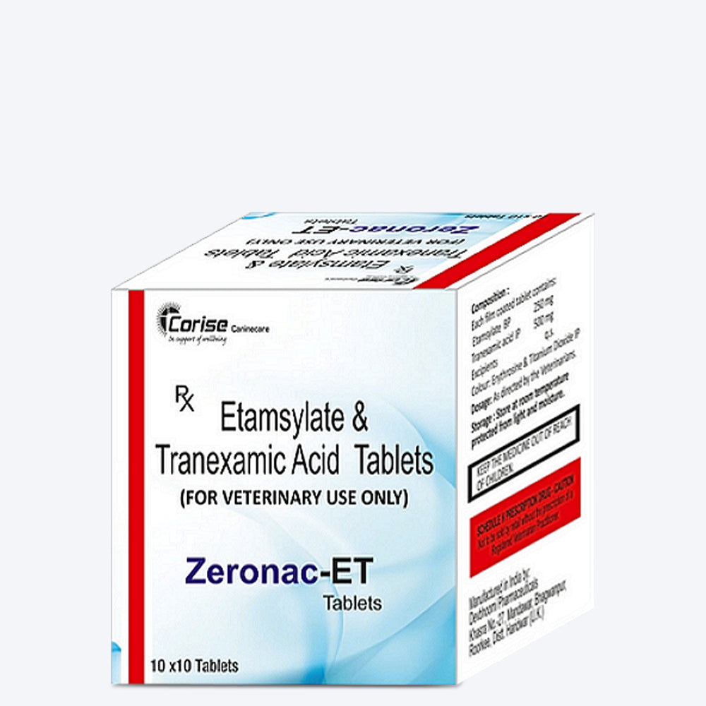 Corise Zeronac-Et Tablets For Dog & Cat - 10 Tablets - Heads Up For Tails