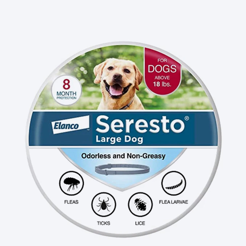 Elanco Seresto Tick & Flea Collar For Dog & Cat - Large Breed - Heads Up For Tails