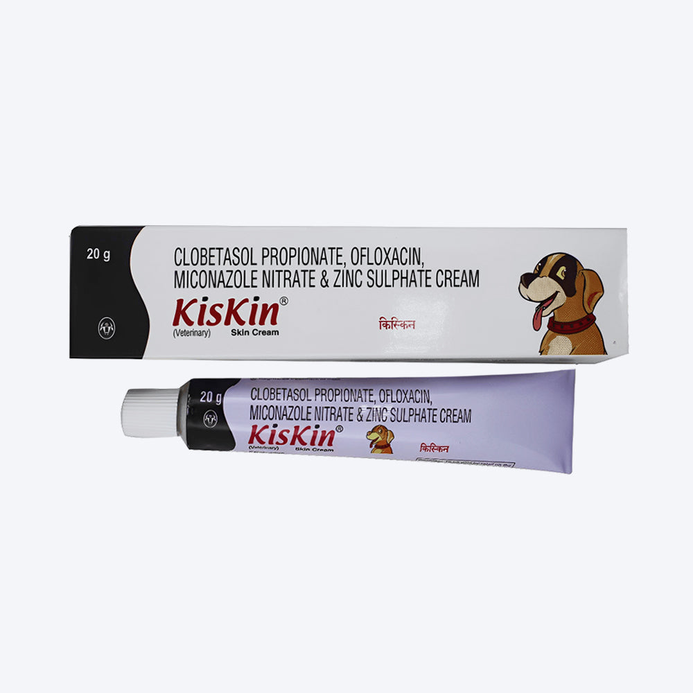 Intas Pet Kiskin Cream For Dog & Cat - 20 gm - Heads Up For Tails