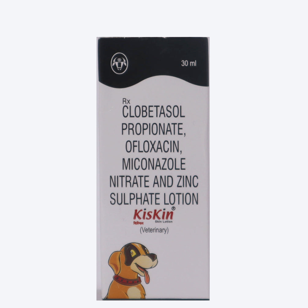 Intas Pet Kiskin Lotion For Dog & Cat - 100 ml - Heads Up For Tails