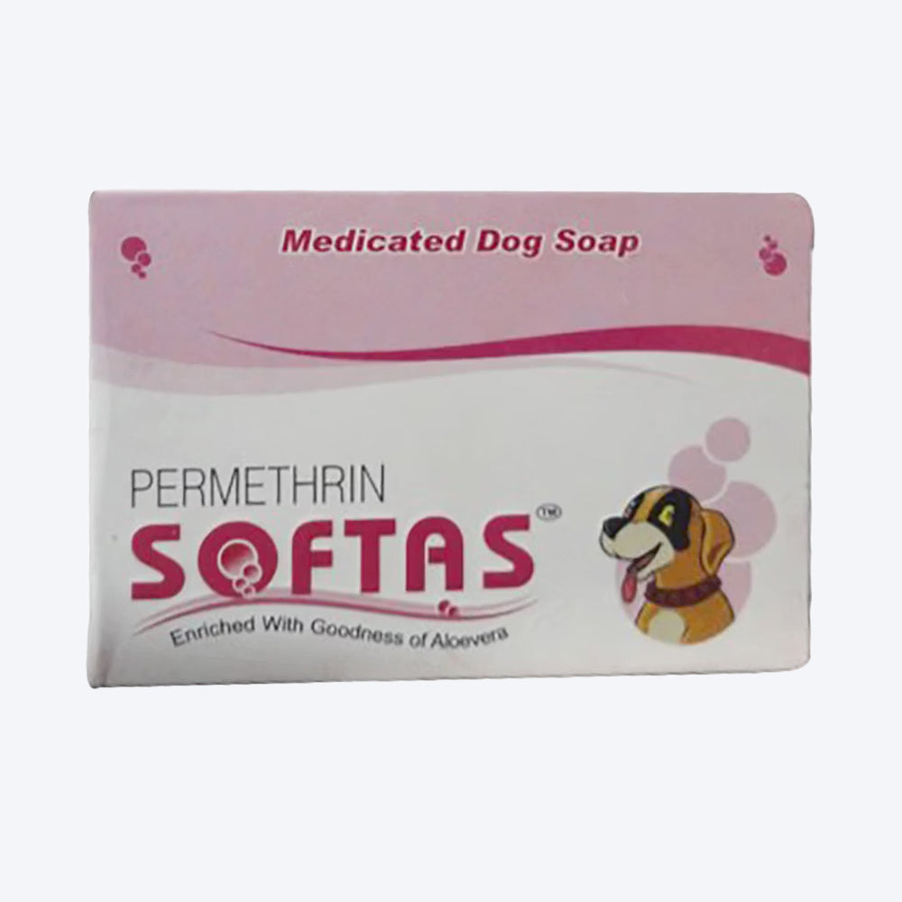 Intas Softas Soap For Dog & Cat - 75 gm - Heads Up For Tails