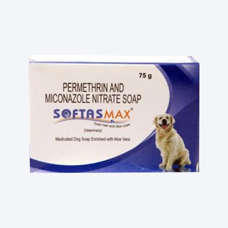 Intas Softas Max Soap For Dog & Cat - 75 gm - Heads Up For Tails