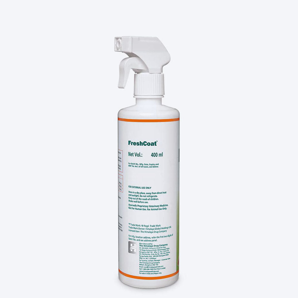 Himalaya Fresh Coat Herbal Dry Bath For Dog & Cat - Heads Up For Tails