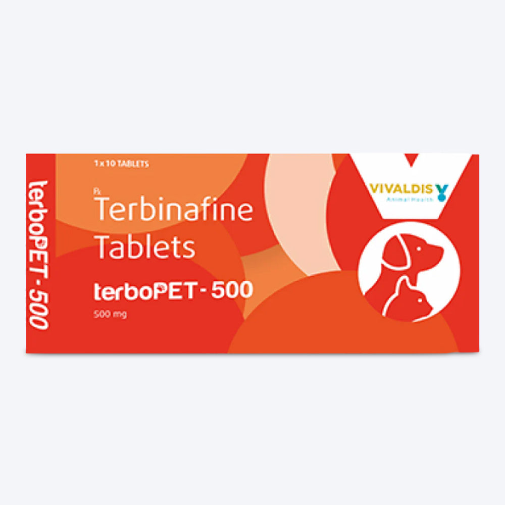 Vivaldis Terbopet 250 mg Antifungal Tablets For Pets - 7 Tablets - Heads Up For Tails