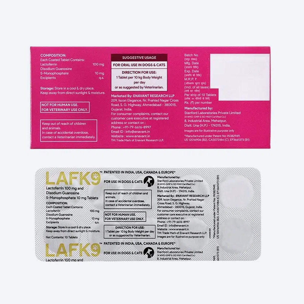 LAFK9 Bone Remodeling, Joint & Fracture Support For Dog - Heads Up For Tails