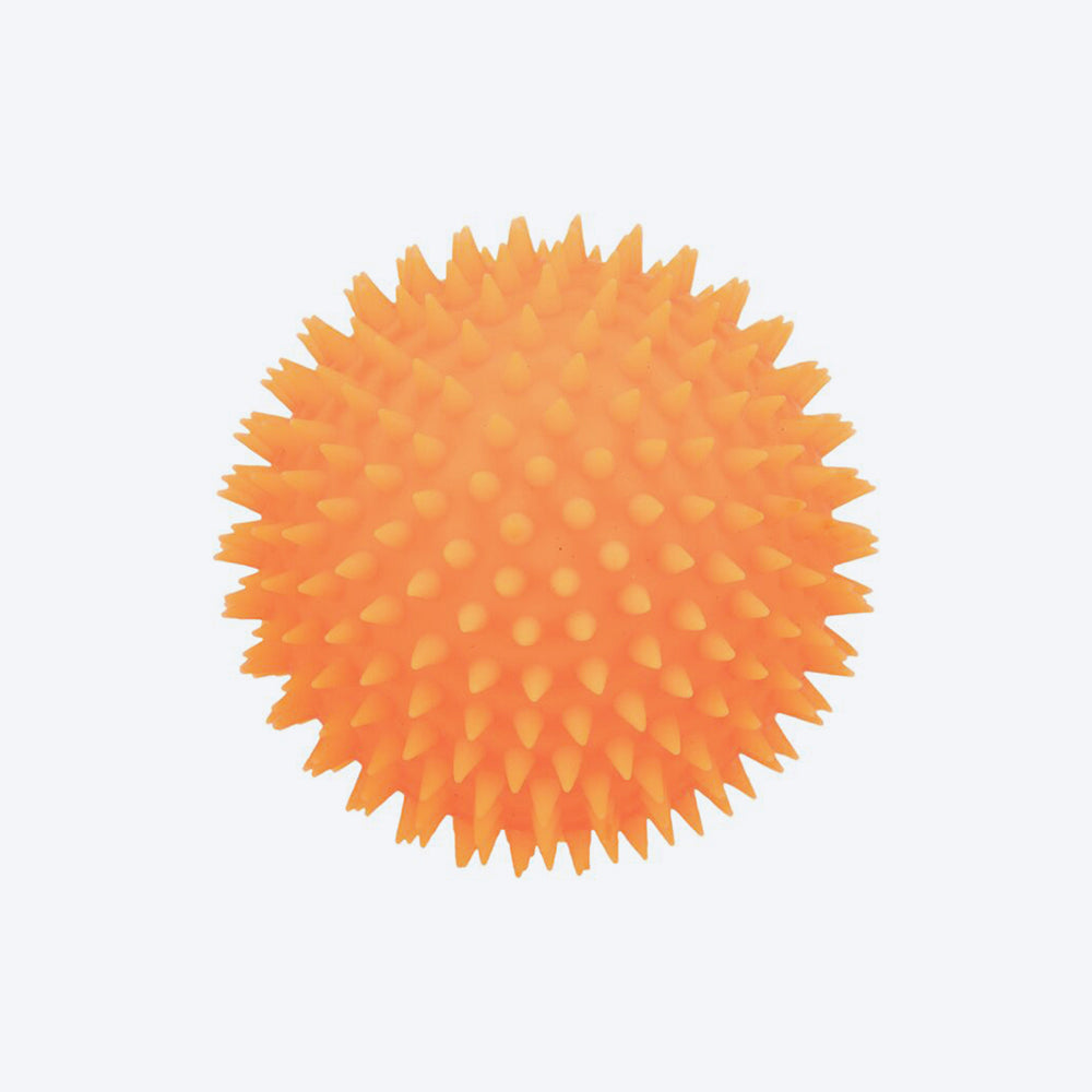 Trixie Hedgehog Ball Latex Toy For Dogs - Heads Up For Tails