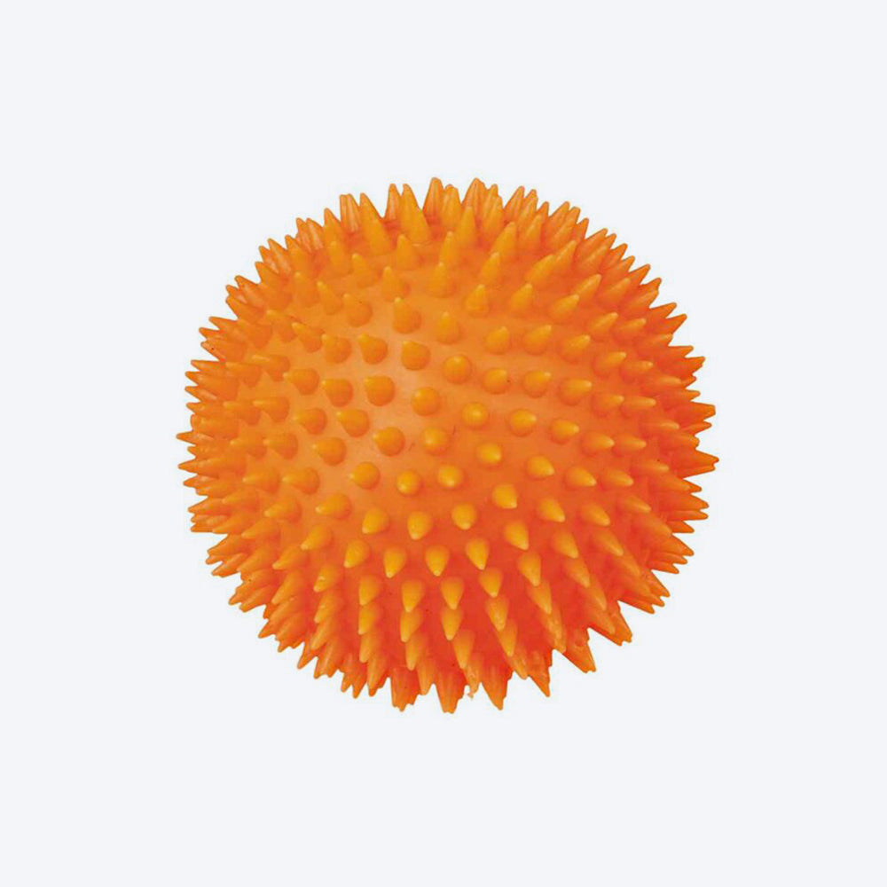 Trixie Hedgehog Ball Latex Toy For Dogs - Heads Up For Tails