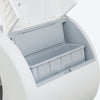 Trixie Self-Cleaning Litter Tray For Cat - White - 55.5 x 53 x 52 cm - Heads Up For Tails