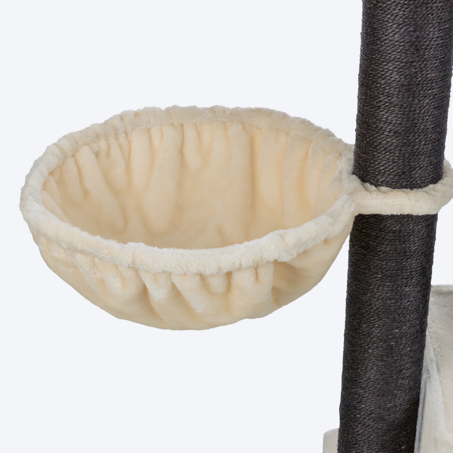 Trixie Enzo Scratching Post Cat Tree - Cream & Grey_05