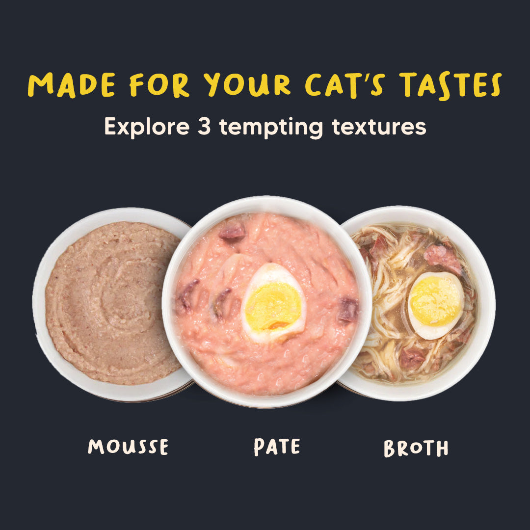 Meowsi by HUFT Chicken Breast With Quail Egg Pate Cat Wet Food - 80 gm - Heads Up For Tails