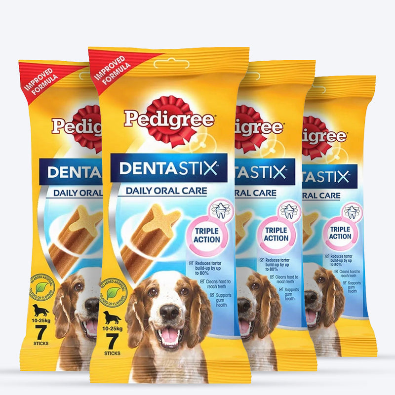 Pedigree Dentastix Dog Treat Weekly Pack For Medium Breed - 180 g_08