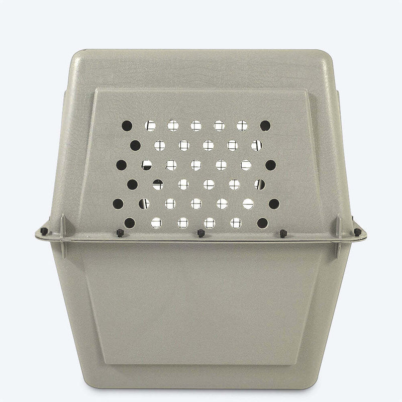 Petmate Sky Kennel Pet Carrier - Light Grey - Heads Up For Tails