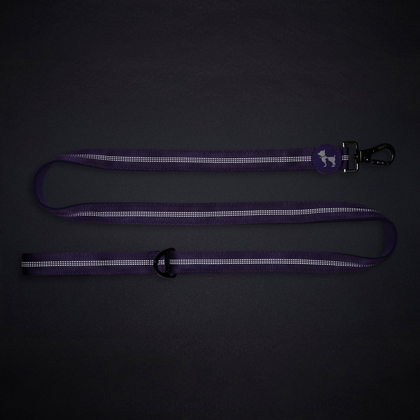 HUFT Comfort Plus Leash For Dog - Purple - Heads Up For Tails