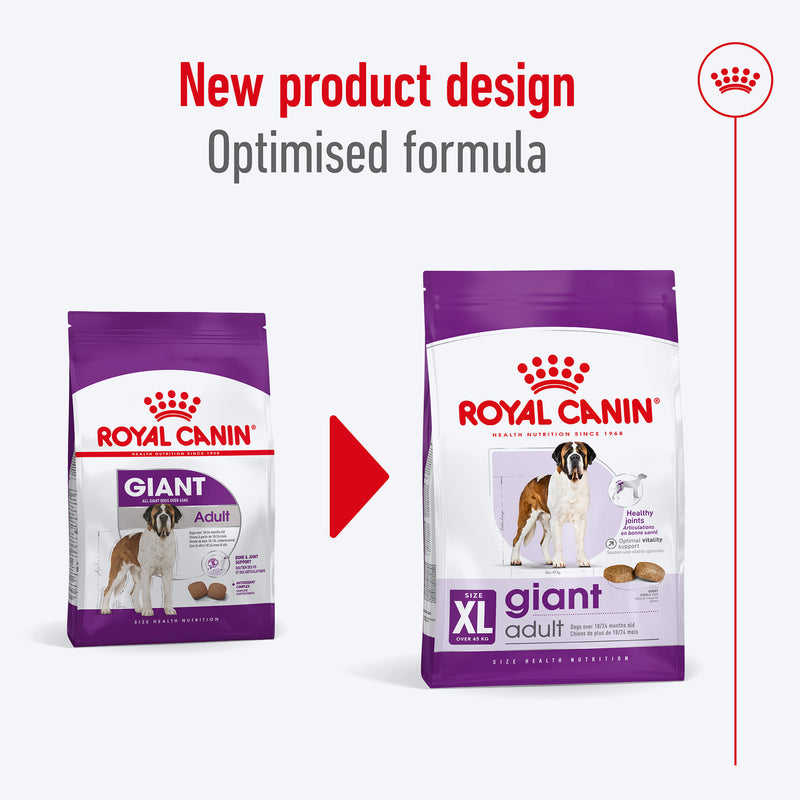 Royal Canin Giant Adult Dry Dog Food - Heads Up For Tails