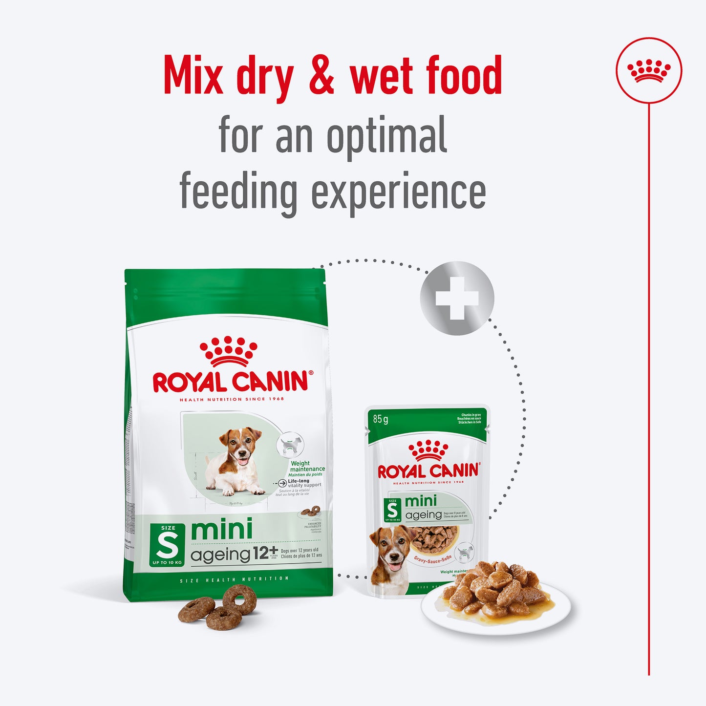 Royal Canin Mini Adult Dry Dog Food - Heads Up For Tails