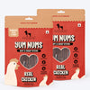 HUFT Yum Nums Soft & Chewy Sticks Real Chicken Treat For Dogs