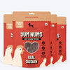 HUFT Yum Nums Soft & Chewy Sticks Real Chicken Treat For Dogs