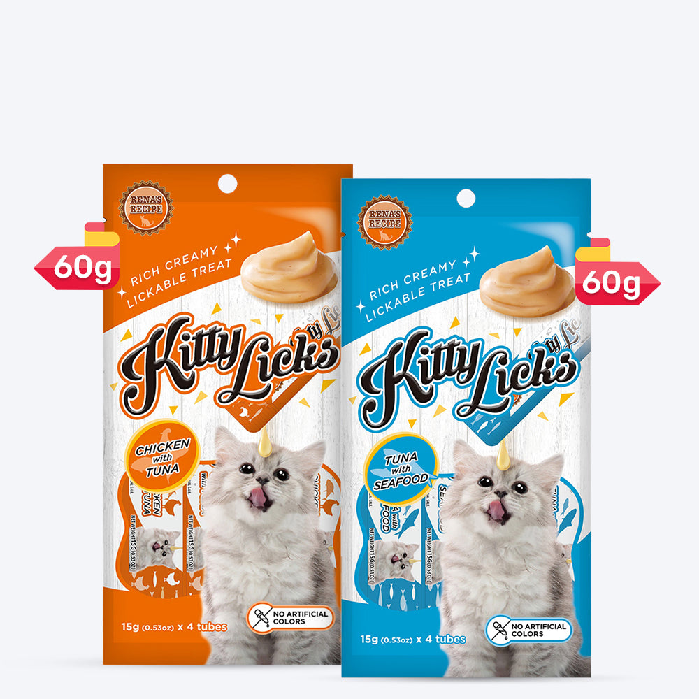 Rena's Recipe Whisker-Licking Good Cat Treats Combo - Heads Up For Tails