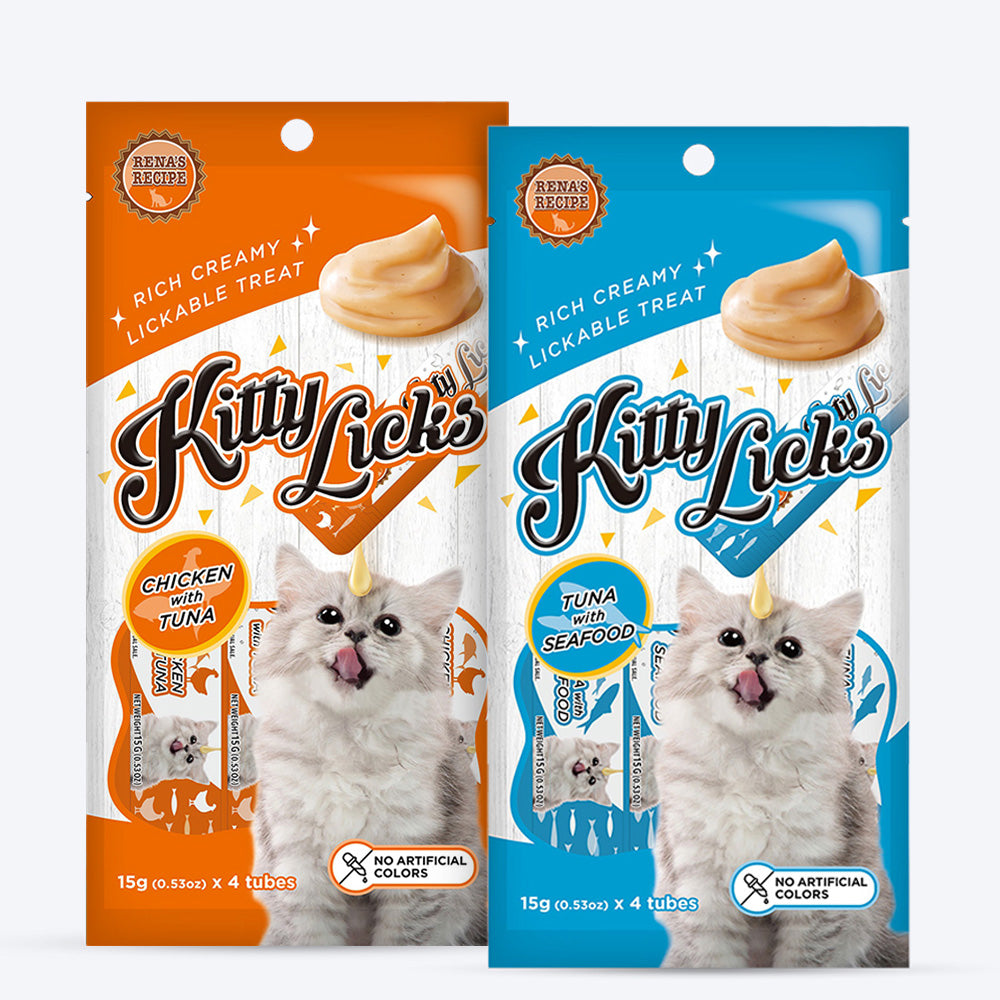 Rena's Recipe Whisker-Licking Good Cat Treats Combo - Heads Up For Tails
