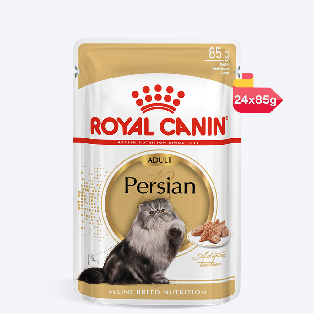 Royal Canin Loaf-Mousse Persian Wet Cat Food - 85 g packs - Heads Up For Tails