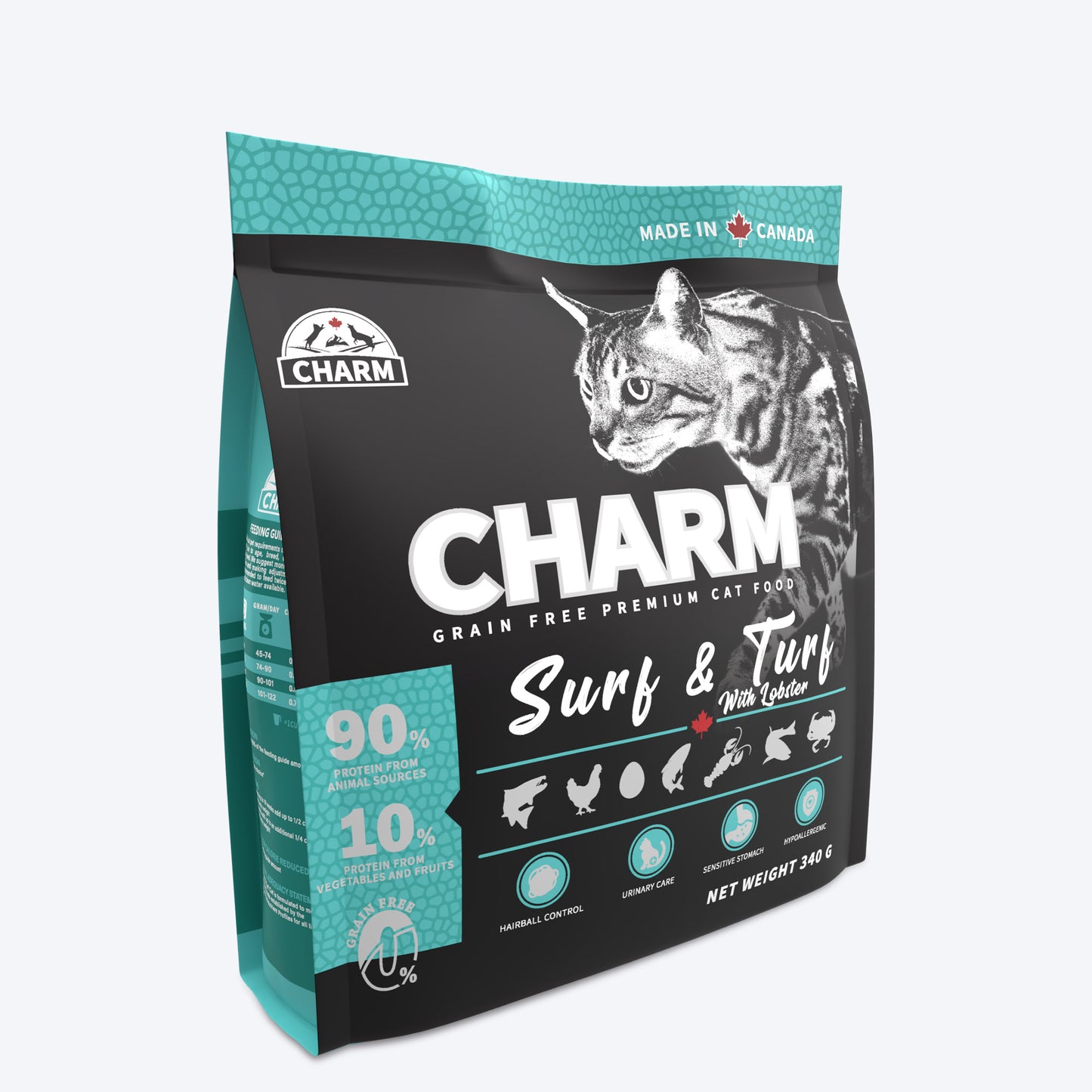 Charm Premium Surf & Turf With Lobster Grain Free Dry Food For Cat