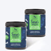 Sara's Boosters Gut & Digestive Health Supplement for Dogs, 200 gm, a blend of prebiotics and probiotics with enzymes.