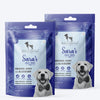 Sara's Doggie Treats Dehydrated Chicken Jerky with Blueberry for Dogs, 70 gm Grain-Free, High-Protein - Heads Up For Tails
